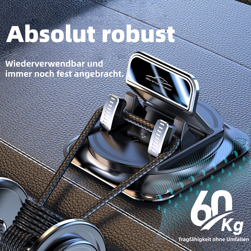 🚗Autotelefonhalterung – 🚗360°-Drehung, einstellbare Betrachtungswinkel, rutschfester Halter für alle Handys1