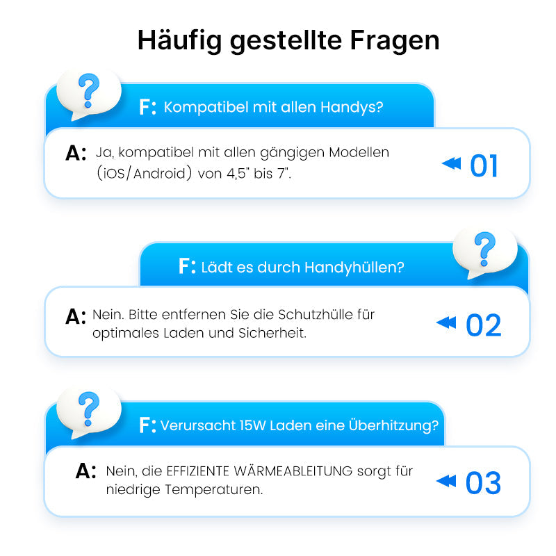 🔥 50 % RABATT 🎁 Multifunktionale kabellose Halterung mit Schnellladegerät für Smartphones