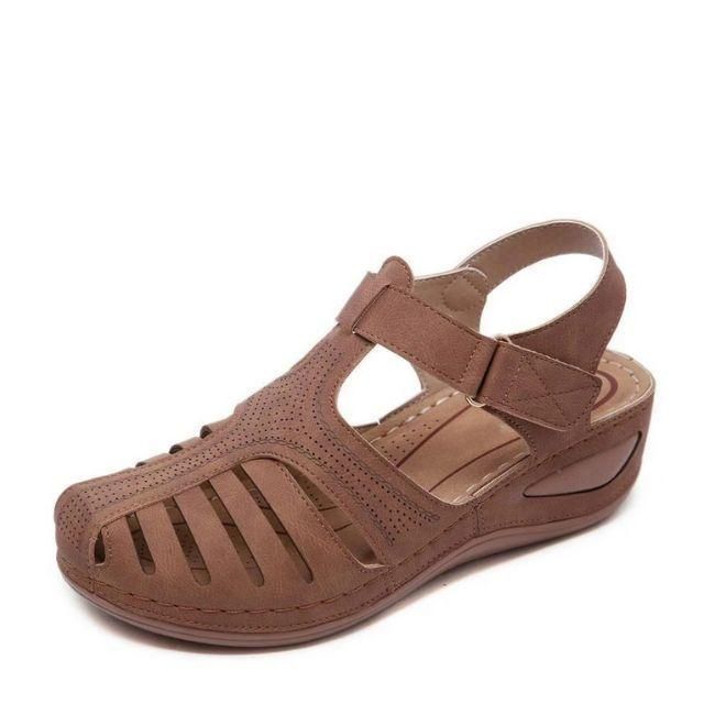 🔥Aktion - 50 % Rabatt🎉-Leichte orthopädische Ledersandalen von höchster Qualität