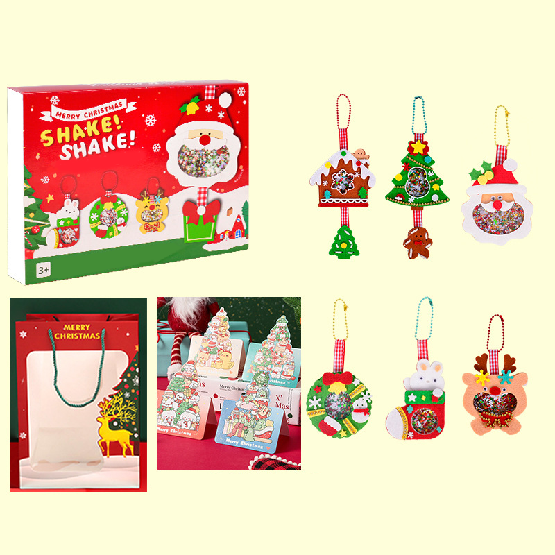 🎄Weihnachts-Sonderangebot: 50 % Rabatt✨【Bastelset für Weihnachts-Schüttelornamente】✨