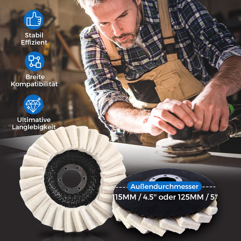 ✨Begrenzte Zeit: 45% Rabatt auf Polierscheibe aus Wollfilz