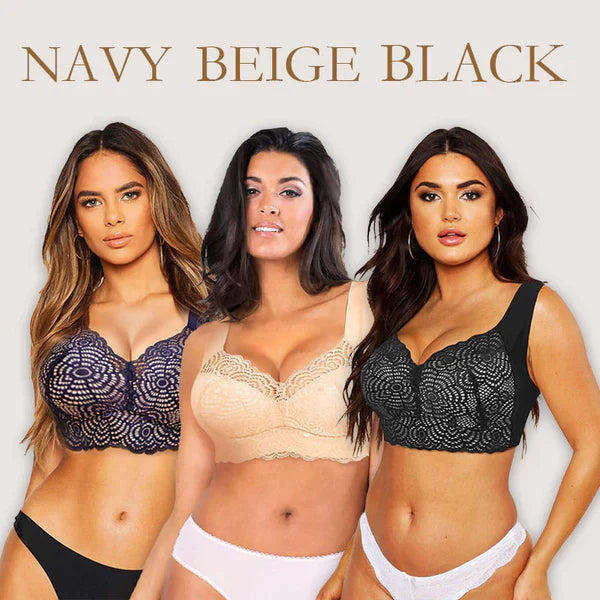 🔥👙LETZTER TAG – 2 kaufen, 1 gratis (3 Stück) 🔥| Ultimativer Lift-Stretch-BH aus nahtloser Spitze mit voller Form