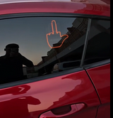 🚗🖕 Witziges Auto-Fingerlicht mit Fernbedienung