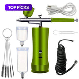 Tragbares kabelloses Airbrush-Kit mit Kompressor