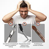 💥Sechskant-Bitsatz mit rutschhemmender Gewindestruktur, schlagfest & hochmagnetisch(HRC 62)