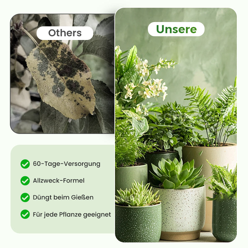 🔥2025 Blumen glücklich machen – ganz ohne Aufwand!Bio-Dünger Tabletten | Langzeitwirkung für üppige Pflanzen | 50% Rabatt 🌱