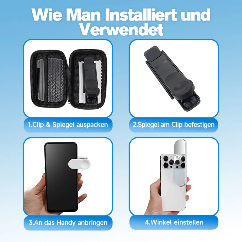 Spiegeleffekt-Objektiv – Nehmen Sie atemberaubende Reflexionen sofort auf🎁