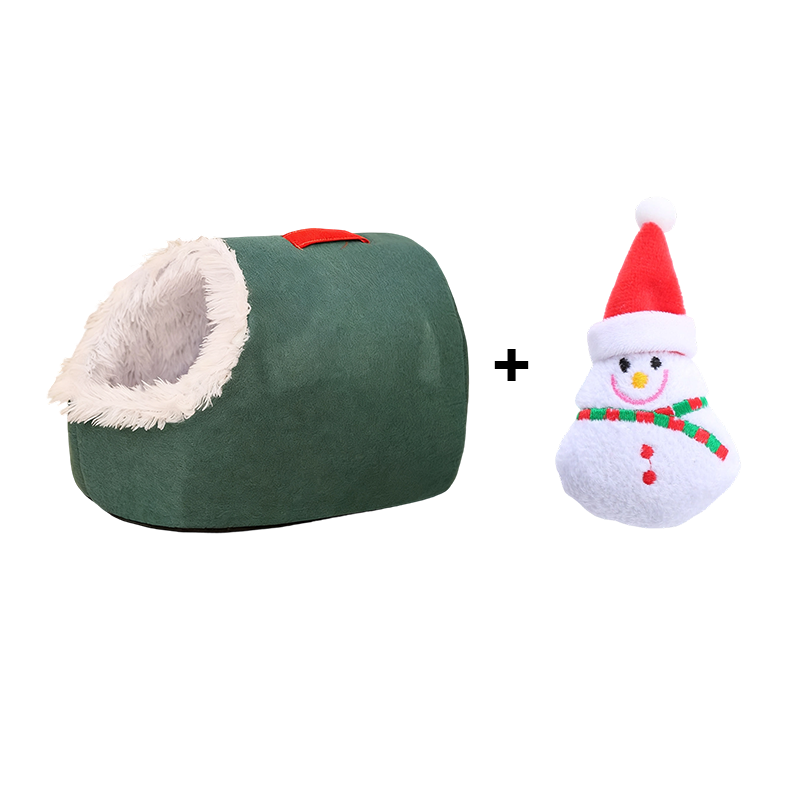 💥 HEISSER VERKAUF 🐾 ANGEBOT – Winter-Wärmebett für Haustiere in Höhlenform