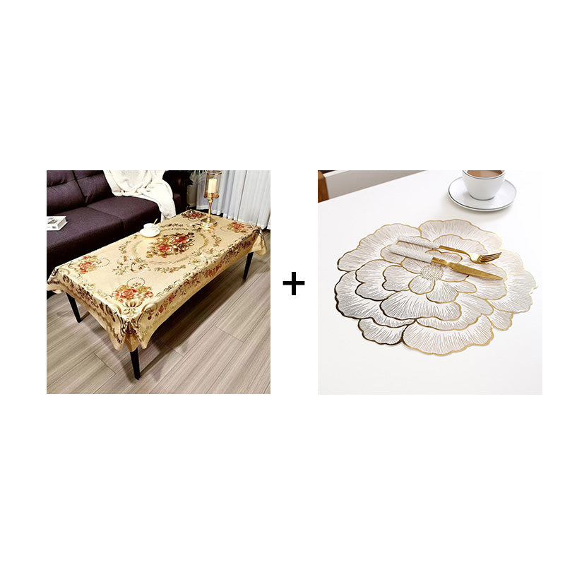 ✨🎅Weihnachtsangebote – Nur für kurze Zeit!⏰Multifunctional Waterproof Oilproof Floral Tablecloth
