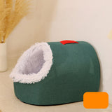 💥 HEISSER VERKAUF 🐾 ANGEBOT – Winter-Wärmebett für Haustiere in Höhlenform