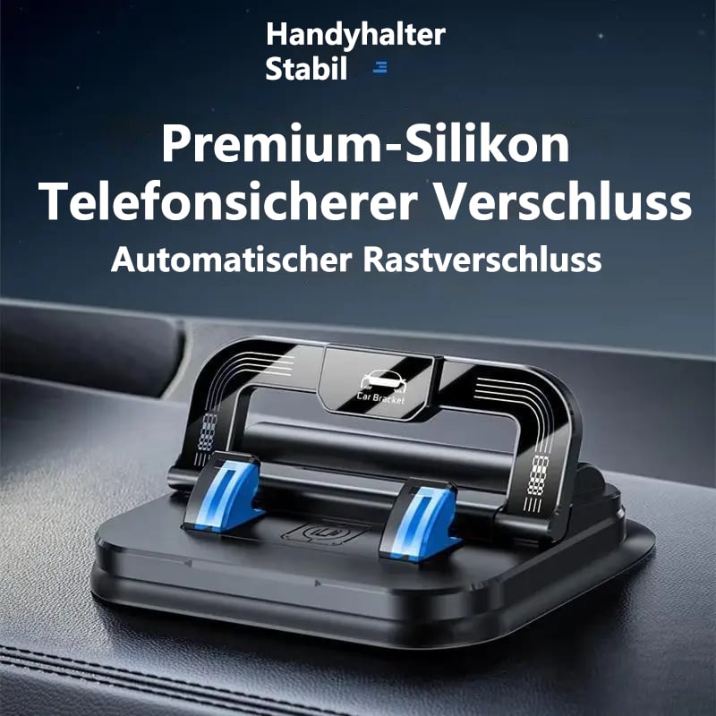 🚗Autotelefonhalterung – 🚗360°-Drehung, einstellbare Betrachtungswinkel, rutschfester Halter für alle Handys1