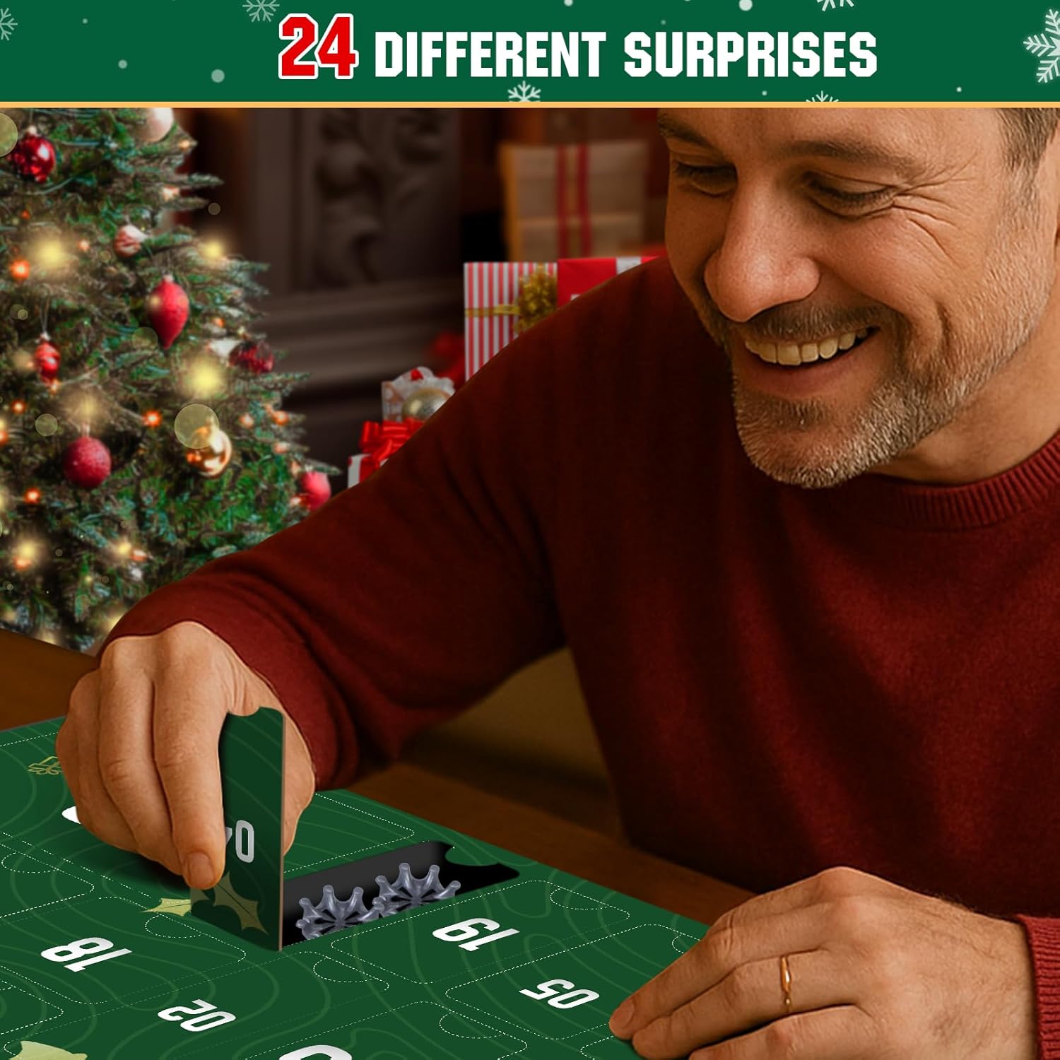 🏆Blitzangebot⚡ Golf-Adventskalender 2025 für Männer - 24 Tage voller Golf-Überraschungen & Weihnachts-Spaß!
