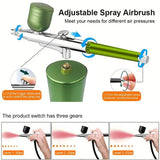 Tragbares kabelloses Airbrush-Kit mit Kompressor