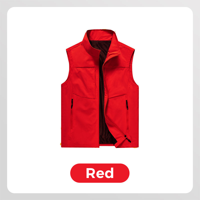 ⏳ 50 % Rabatt für begrenzte Zeit! 💥Wasserdichte Outdoor-Utility-Weste für Herren
