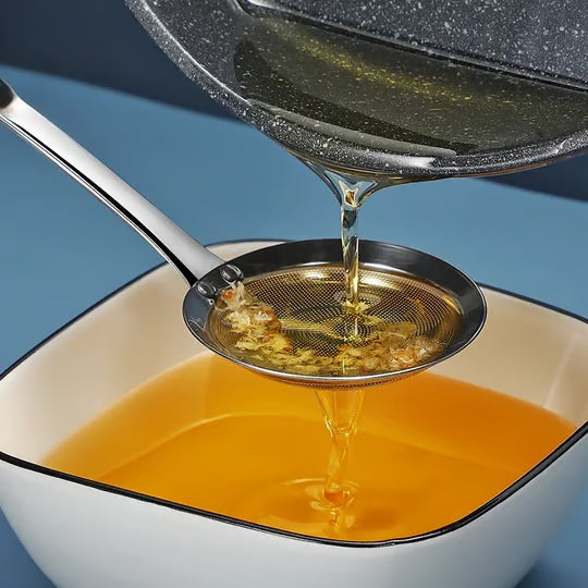 🔥Feinmaschiges Edelstahl-Sieb