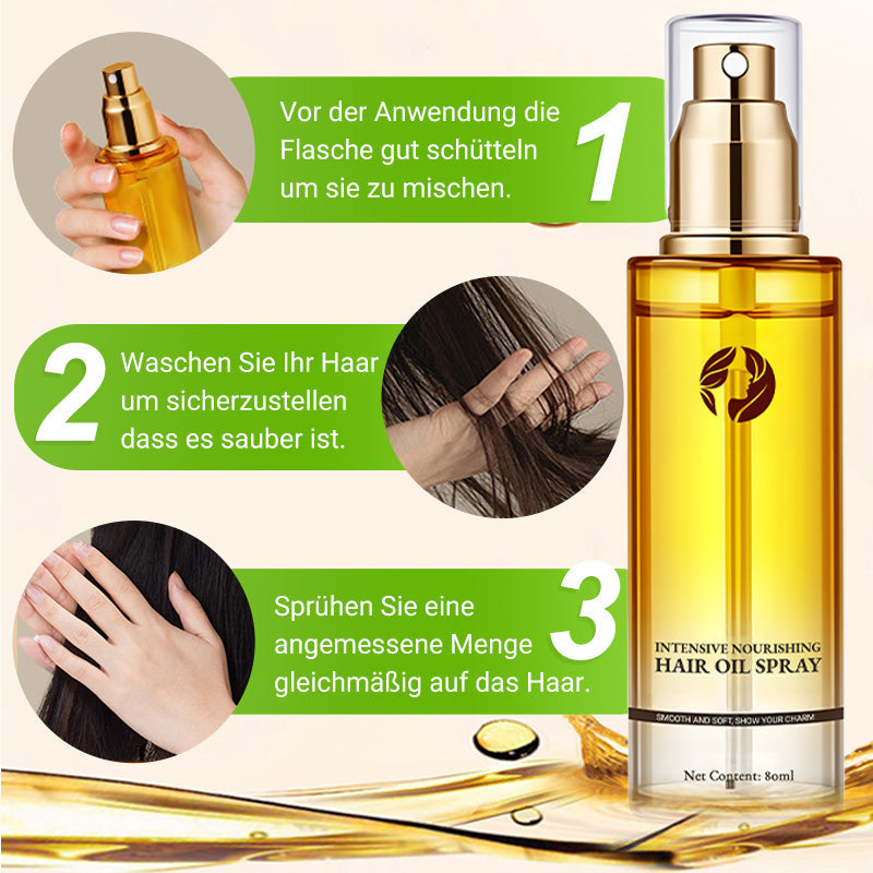 ⌛ Nur noch 3 Tage – 50 % auf alles! ⏰Intensiv pflegendes Haaröl-Spray