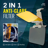 🚗Heißer Verkauf 50% RABATT🎁2-in-1 Blendschutzfilter
