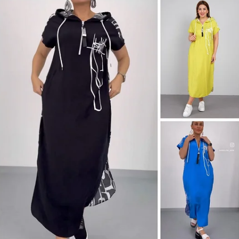 Langes stilvolles Kleid