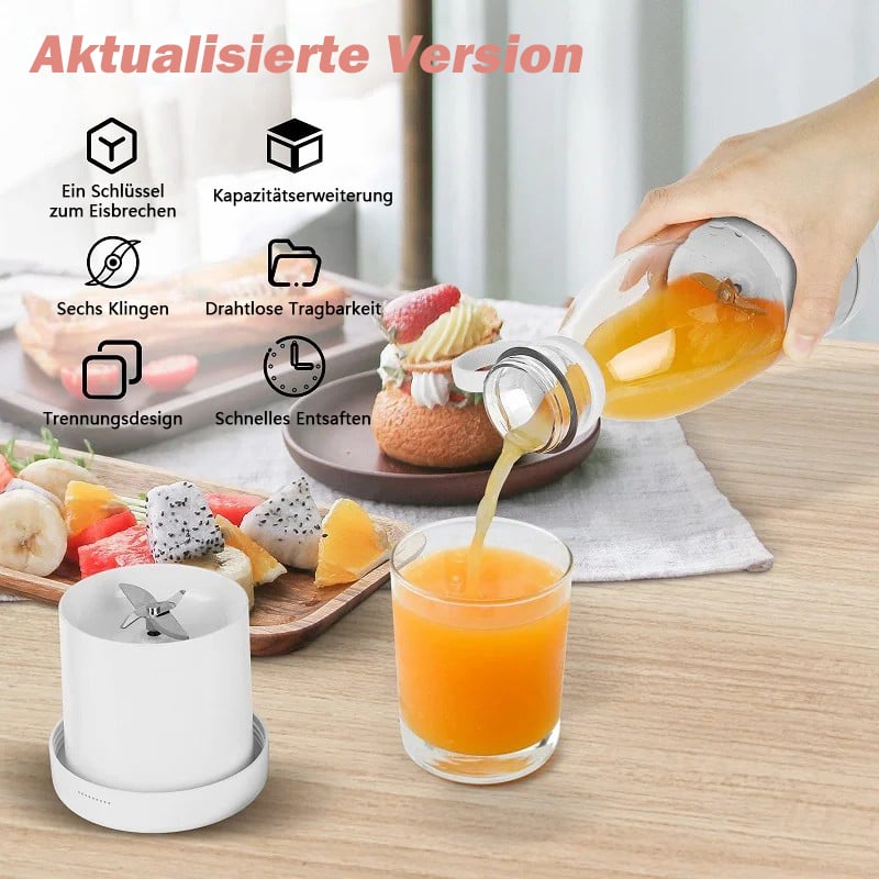 🎄 Christmas Deals 🎄 Portable Juicer Bestseller | 🌟 Fresh Juice, Anytime, Anywhere!