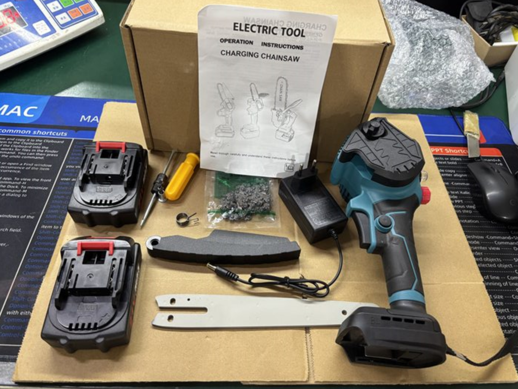 ⚡ LIMITIERTE ZEIT: 50% RABATT – Mini-Akku-Kettensäge 🚀 GRATIS Versand!