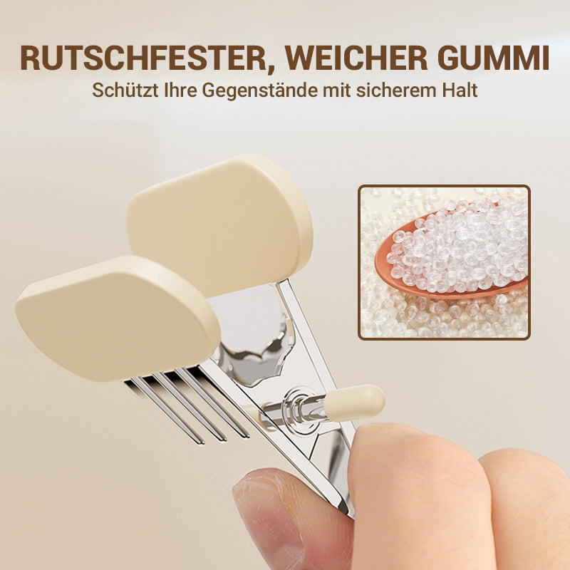 Multifunktionale Wäschehaken mit Clips