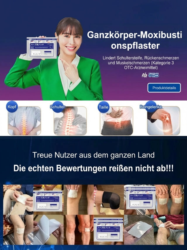 ⏳ Zeitbegrenztes Angebot ⏰ Ingwer-Schmerzlinderungspflaster – Natürliche Wärmetherapie bei Schmerzen & Steifheit | Einfach dort aufkleben, wo es weh tut! 💆‍♀️