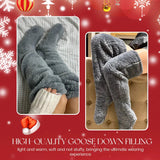 ⚡Blitzangebot🏆Bestseller Nr. 1 ⏰ 💕Samtweiche Flausch-Kniestrümpfe für Weihnachten❄️🎅
