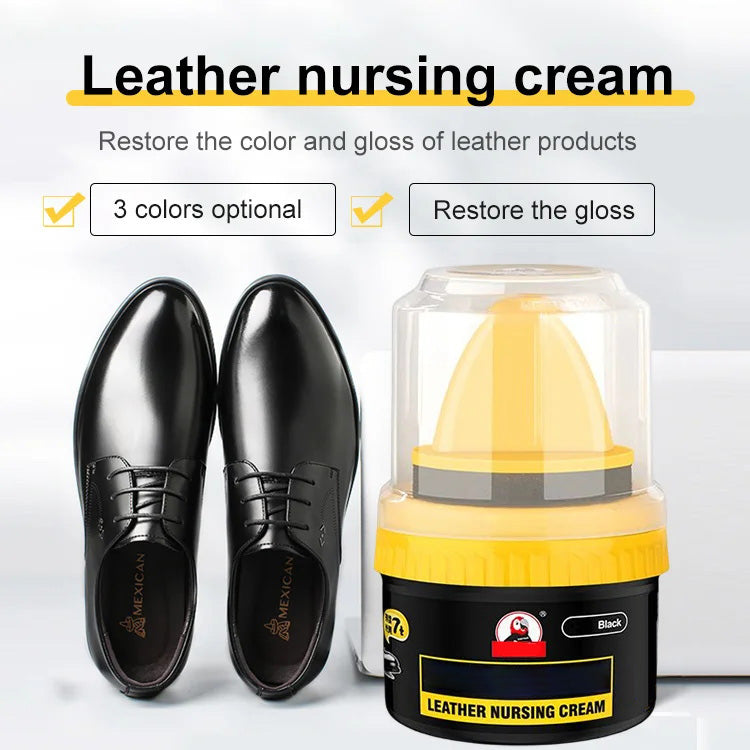 ⏳Begrenzte Zeit 50% Rabatt💥✨【Kaufen Sie 1 und erhalten Sie 1 gratis】✨Flüssige Schuhcreme zur Lederreparaturcreme ✨✨
