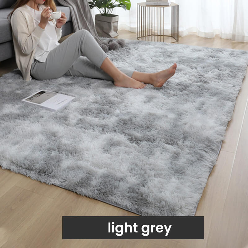 ⏳Für begrenzte Zeit 50 % Rabatt⏰Plüsch-Bodenmatte mit Farbverlauf🛋️