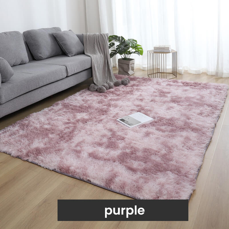 ⏳Für begrenzte Zeit 50 % Rabatt⏰Plüsch-Bodenmatte mit Farbverlauf🛋️