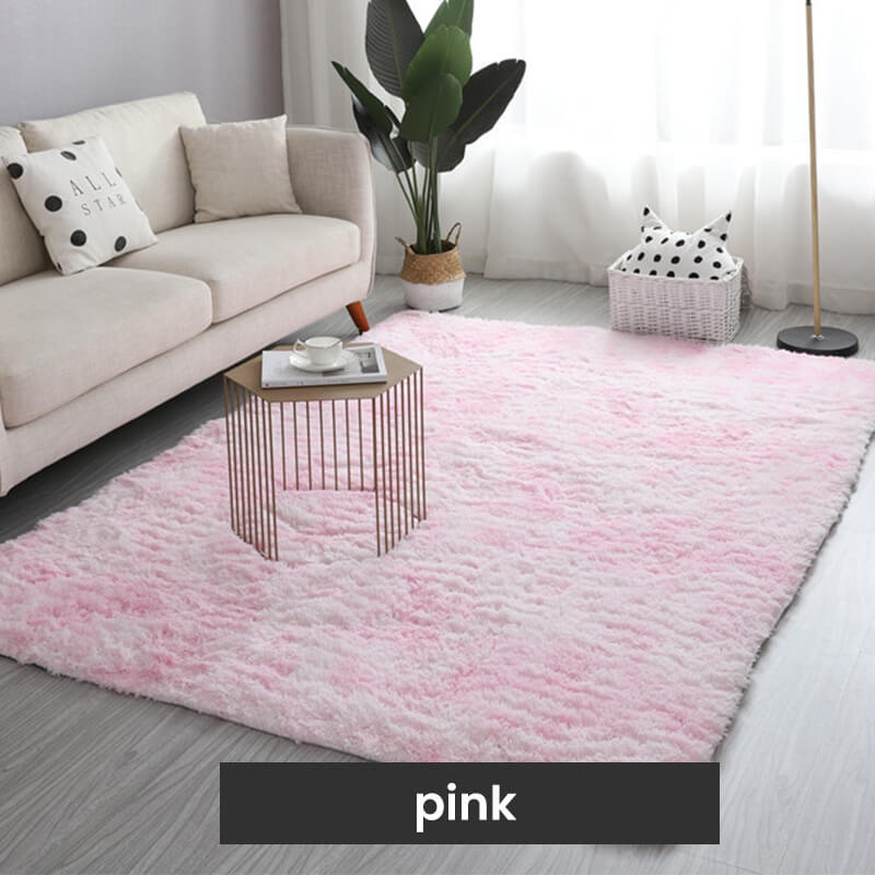 ⏳Für begrenzte Zeit 50 % Rabatt⏰Plüsch-Bodenmatte mit Farbverlauf🛋️