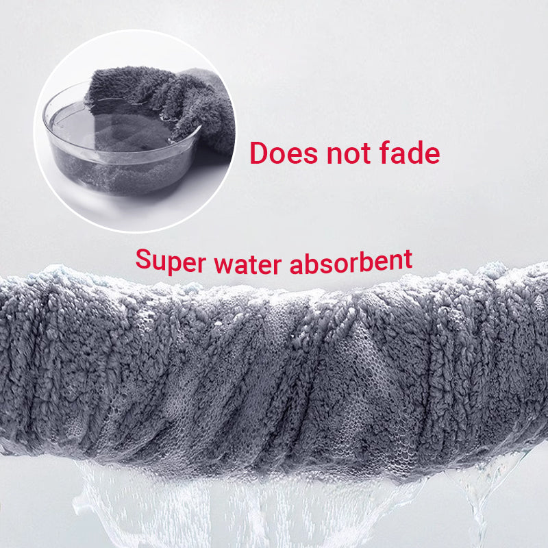 Weltweit saugstärkstes "Twisted" Trockentuch XXL mit 1800 GSM