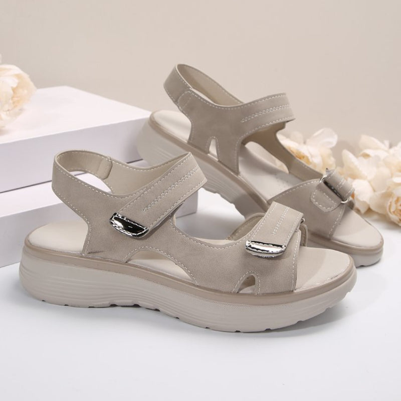 💥Hot Sales-49% OFF🔥Women’s Wedge Sandals with Hook & Loop Straps