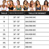 💕Gepolsterter BH in Übergröße