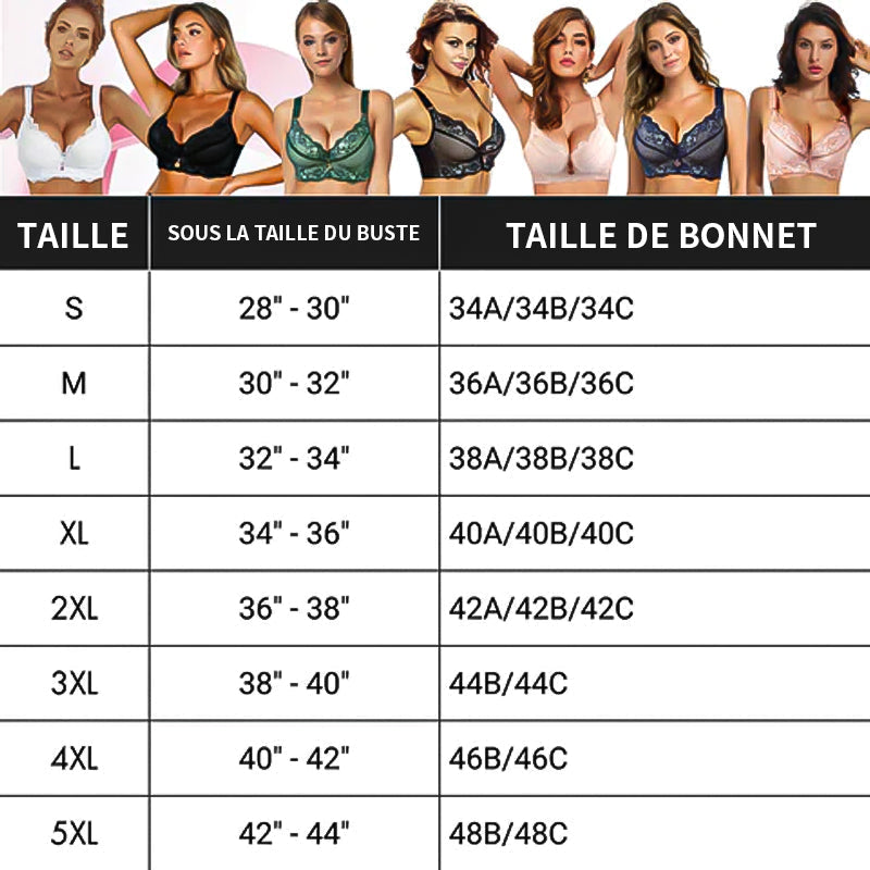 💕Gepolsterter BH in Übergröße