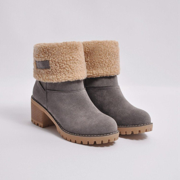Winter-Schneestiefel für Frauen