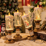🎁Heiße Aktion 50 % Rabatt🎅Weihnachtskerzen-Nachtlicht🕯️