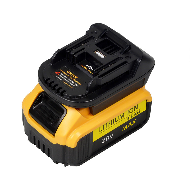 Lithium-Akku-Adapter für 18V-Akkugeräte