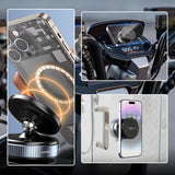 📱 50% RABATT! 🚗 Magnet-Handyhalter mit Vakuumsauger – 360° drehbar, Starker Halt & Universelle Kompatibilität 🔗