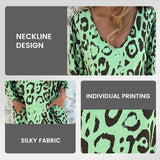 💖"Verkaufsschlager - Sofortrabatt 50%!“ - Safari Chic Leopard Kleid🔥