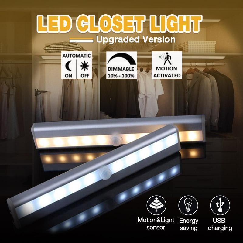 🏆💥2025 Kaufen Sie 1 und erhalten Sie 1 gratis🔥LED Intelligentes Magnetisches Bewegungssensor-Licht