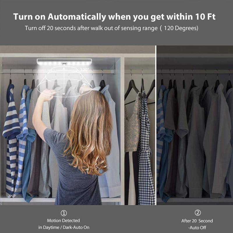 🏆2025 Heißer Verkauf 49% Rabatt🔥LED Intelligentes Magnetisches Bewegungssensor-Licht