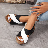 🔥HOT SALE-50% OFF🔥Ultra-bequeme orthopädische Sandalen mit schrägem Absatz für Frauen