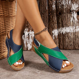 🔥HOT SALE-50% OFF🔥Ultra-bequeme orthopädische Sandalen mit schrägem Absatz für Frauen