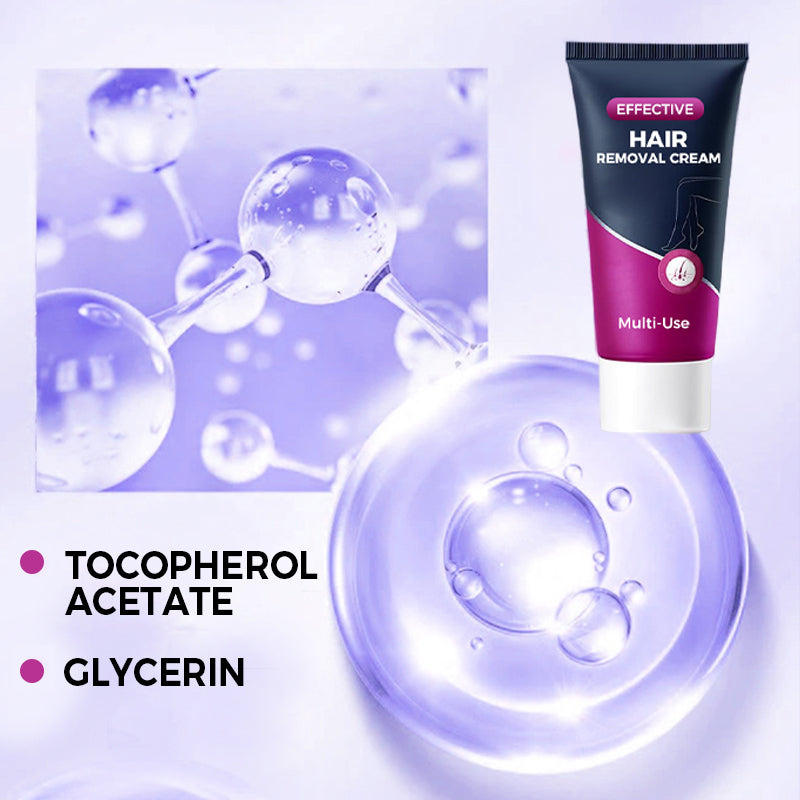 🥰Last Day: Buy 2 Get 1 Free!💥Multi-Use Gentle Effective Hair Removal Cream