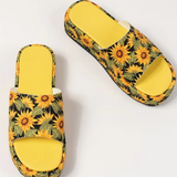 🌸✨Rutschfeste, schweißabsorbierende Plateau-Slipper