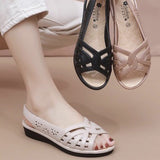 Modische Sandalen mit offener Zehenpartie und Cutout für Damen
