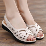 Modische Sandalen mit offener Zehenpartie und Cutout für Damen