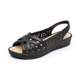Modische Sandalen mit offener Zehenpartie und Cutout für Damen