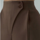 Modische, lässige und vielseitige Hose mit geradem Bein